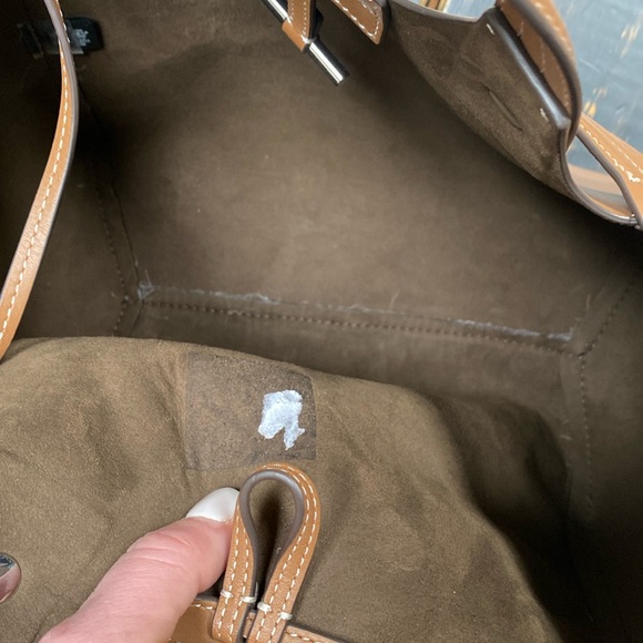 Tory Burch Rory Shearling Mini Tote with Dust Bag - Picture 16 of 17